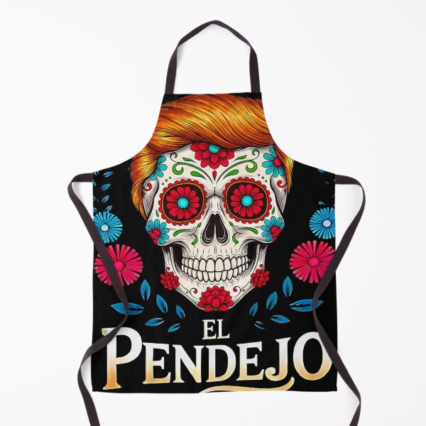 Item preview, El Pendejo Dia de los Muertos Halloween Anti Trumpf No Kings 2.0 designed and sold by zptees.