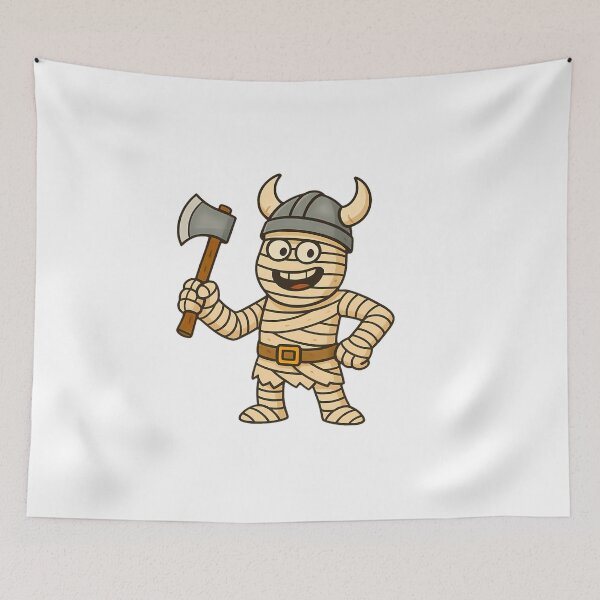 Item preview, Cartoon Mummy Viking designed and sold by NorseDrip.
