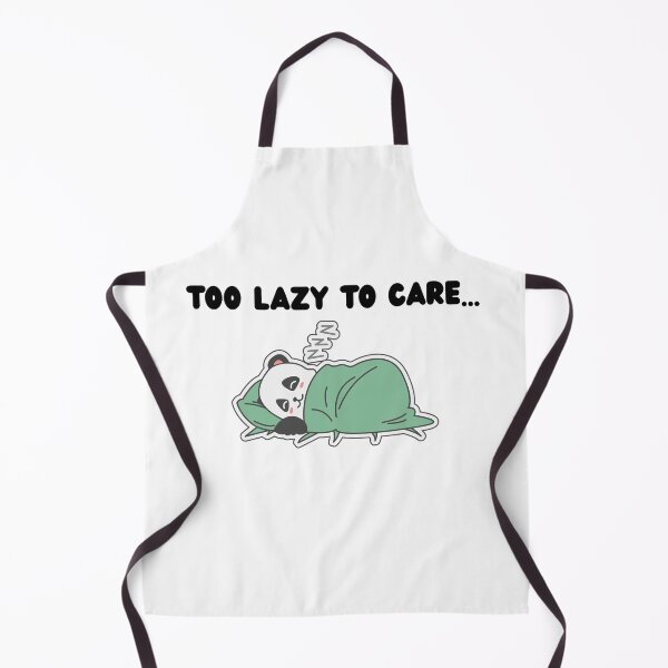 Item preview, Too lazy to care cute lazy panda designed and sold by AnfalAl-Sabti.