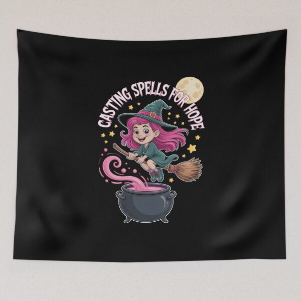 Item preview, Casting Spells for Hope - Breast Cancer Awareness designed and sold by Enea Kelo.