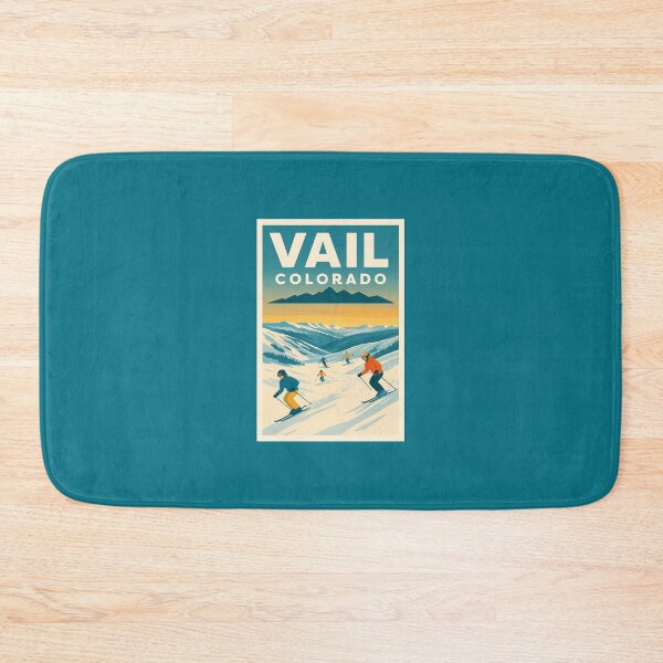Item preview, Vail Colorado Ski Vacation Poster designed and sold by Halifaxartguy.