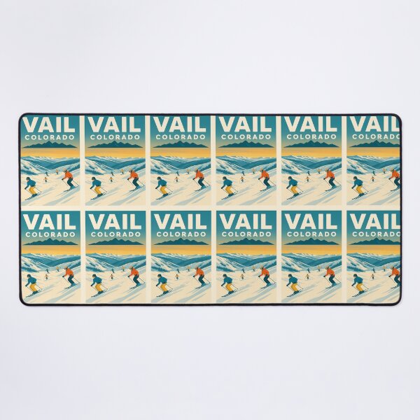 Item preview, Vail Colorado Ski Vacation Poster designed and sold by Halifaxartguy.