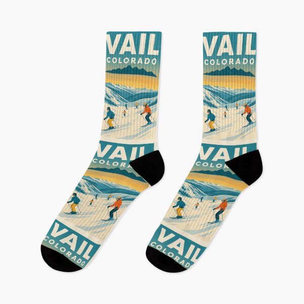 Item preview, Vail Colorado Ski Vacation Poster designed and sold by Halifaxartguy.