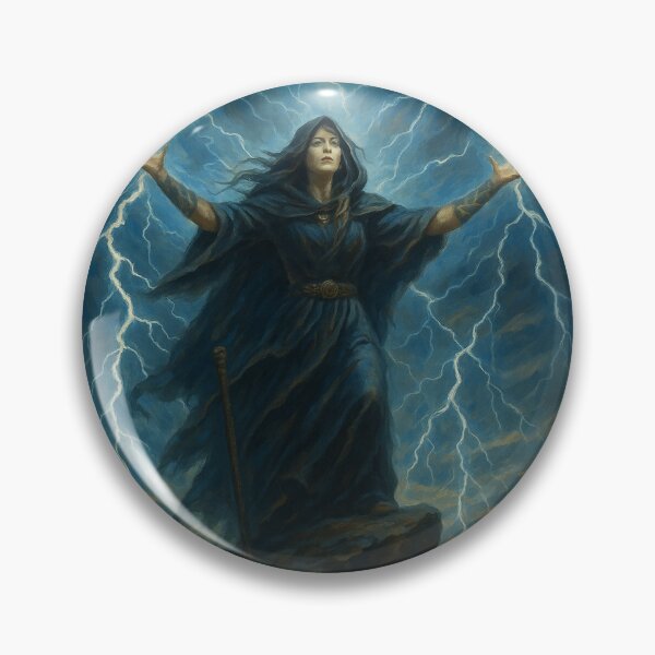 Item preview, Storm Witch – Mistress of Thunder and Lightning designed and sold by jolille.