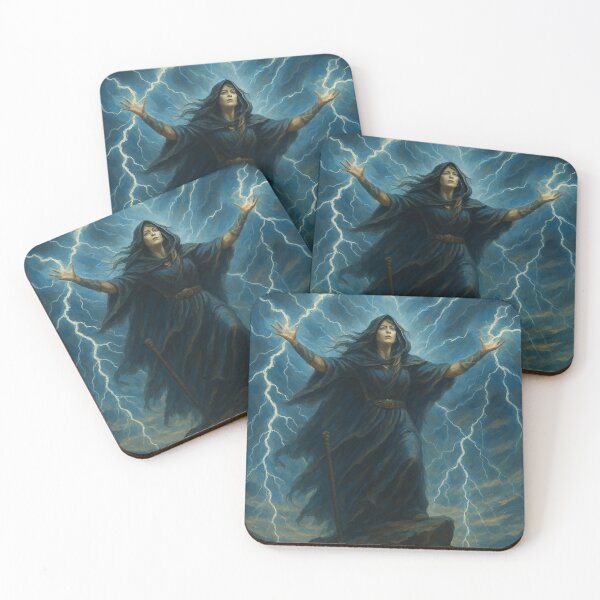 Item preview, Storm Witch – Mistress of Thunder and Lightning designed and sold by jolille.