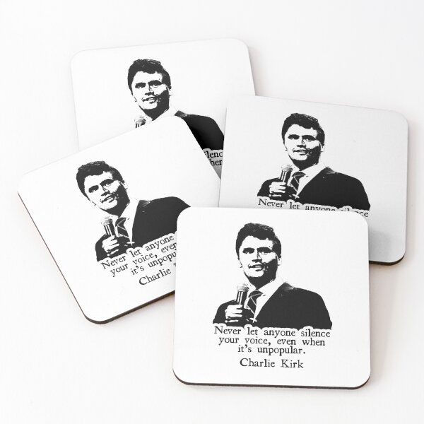 Item preview, Never Silent Quote - Charlie Kirk, TPUSA, Conservative designed and sold by nootnoot-store.