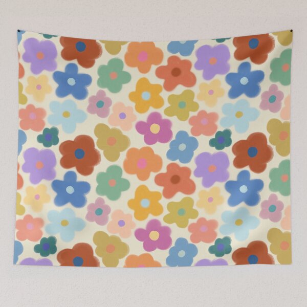 Item preview, Fuzzy Flowers designed and sold by maccm.