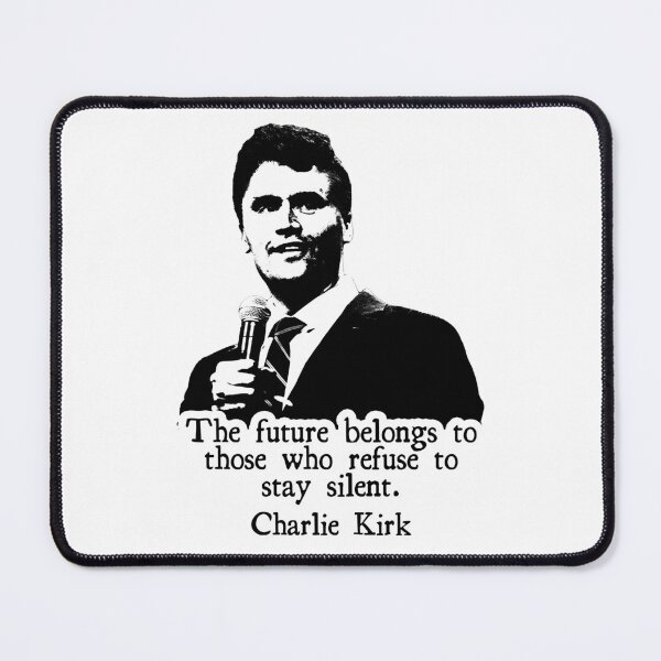 Item preview, Refuse To Stay Silent Quote - Charlie Kirk, Conservative, TPUSA designed and sold by nootnoot-store.