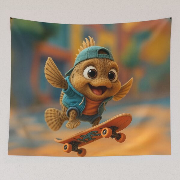 Item preview, Skater Goby Fish designed and sold by Sillytoe.