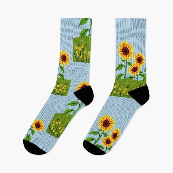 Item preview, Cross Stitch Sunflower Garden — Hand-stitched Floral Landscape for Home Decor designed and sold by MiraLumeStudio.