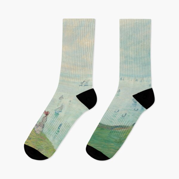 Item preview, Cliffs at Pourville (1882) | Monet. designed and sold by Oliveirallan.