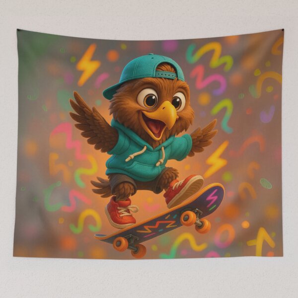 Item preview, Skater Golden Eagle designed and sold by Sillytoe.
