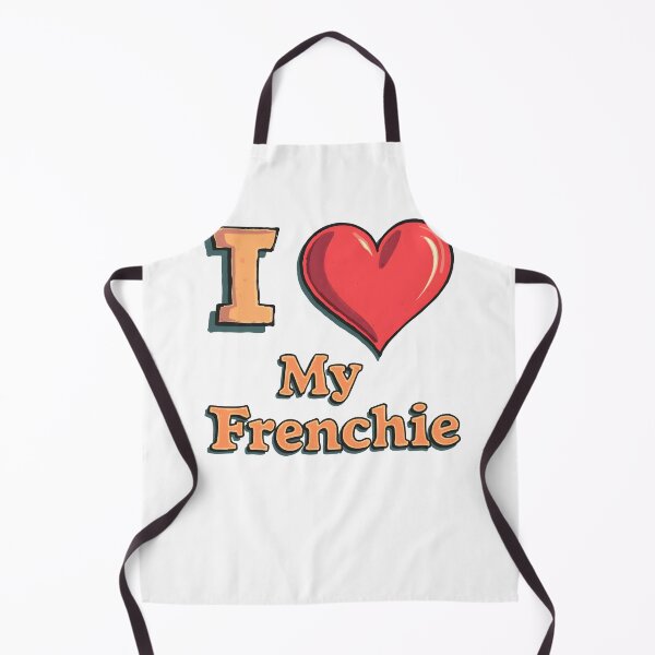 Item preview, I Heart My Frenchie designed and sold by TheEmptyBottleStudio.