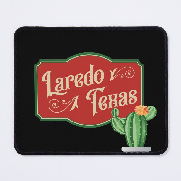 Item preview, Laredo, Texas With Prickly Pear Cactus designed and sold by KeeganCreations.