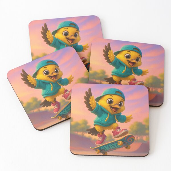 Item preview, Skater Golden Oriole designed and sold by Sillytoe.