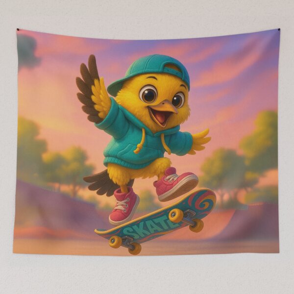 Item preview, Skater Golden Oriole designed and sold by Sillytoe.