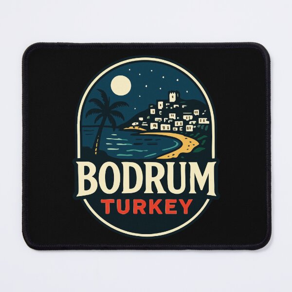 Item preview, Bodrum Night Turkey Travel designed and sold by TomFrontierArt.