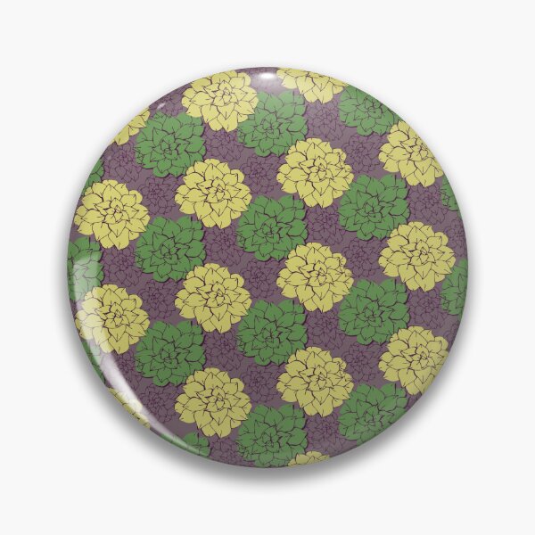 Item preview, Mom's succulent plant illustrated pattern designed and sold by RhoQA.