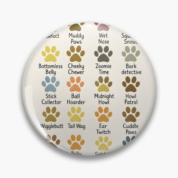Item preview, Palette of Playful Paws – 50 Shades of Woof designed and sold by anniejunoaxie.