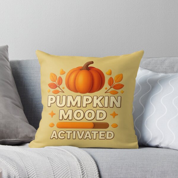 Item preview, Pumpkin Mood Activated – Cozy Autumn Design. Pumpkin Mood Activated – Design Automnal Douillet designed and sold by Drawingshirts.