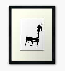 Rock n Roll Nerd Framed Print