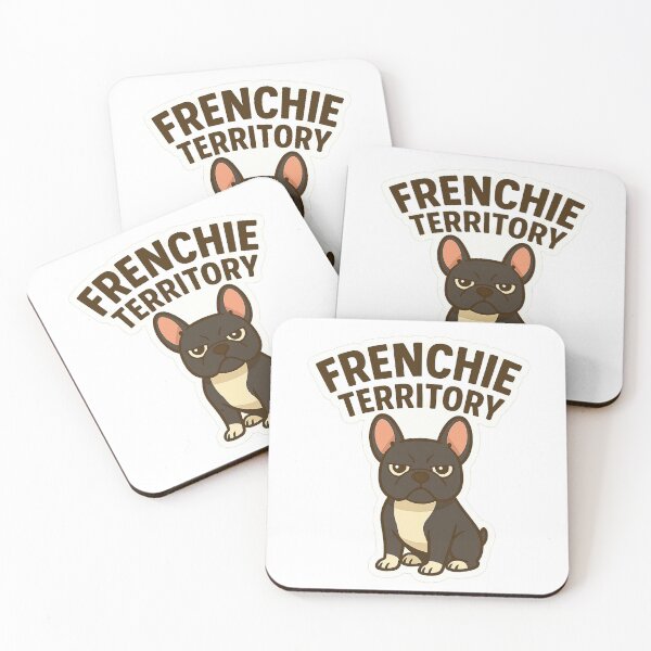 Item preview, Frenchie Territory – French Bulldog Sticker for Dog Moms | Assertive Frenchie Design designed and sold by latestmerchshop.