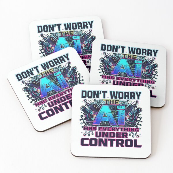 Item preview, Don’t Worry The AI Has Everything Under Control Funny Tech T‑Shirt, Funny Shirt, Valentine Shirt gift, Valentine Day Cut File designed and sold by GAIDREDA.