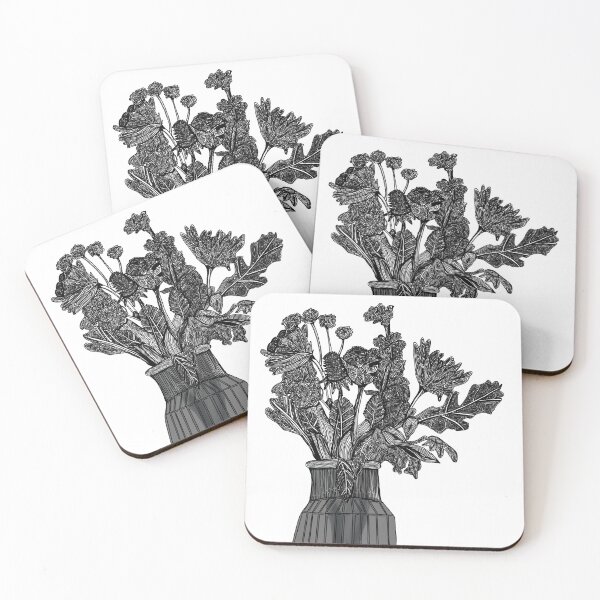 Item preview, Bunch of flowers in a vase digital drawing designed and sold by Chloe Sharp.