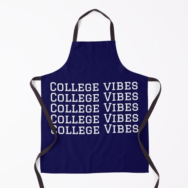 Item preview, College Vibes Bright Navy Blue Background designed and sold by Monique Prince.