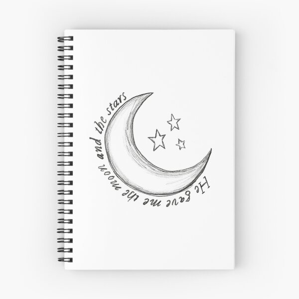 Item preview, He gave me the moon and the stars designed and sold by vandaziba.