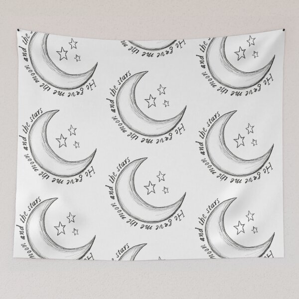 Item preview, He gave me the moon and the stars designed and sold by vandaziba.