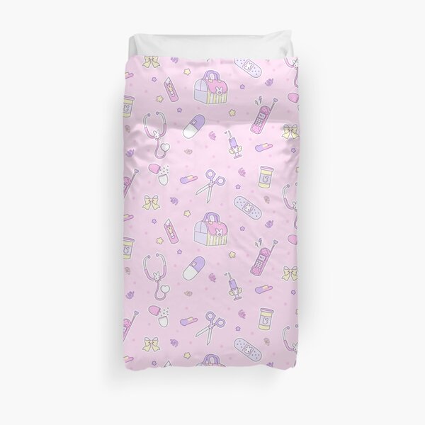 emotional - pink \ yellow Duvet Cover