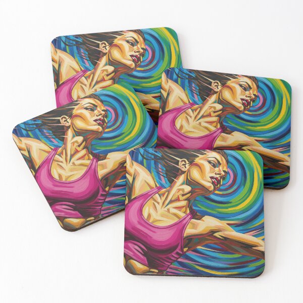 Item preview, LA TORSION DU GESTE (The Twist of the Gesture) - Original Art Deco Artwork designed and sold by elektronen.