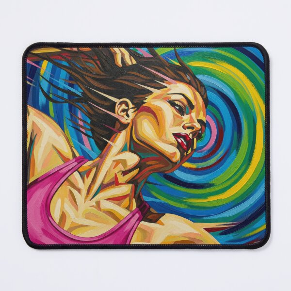 Item preview, LA TORSION DU GESTE (The Twist of the Gesture) - Original Art Deco Artwork designed and sold by elektronen.