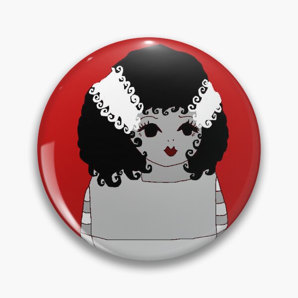 Item preview, Bride of Frankenstein Nesting Doll designed and sold by A Broken Tv Production .