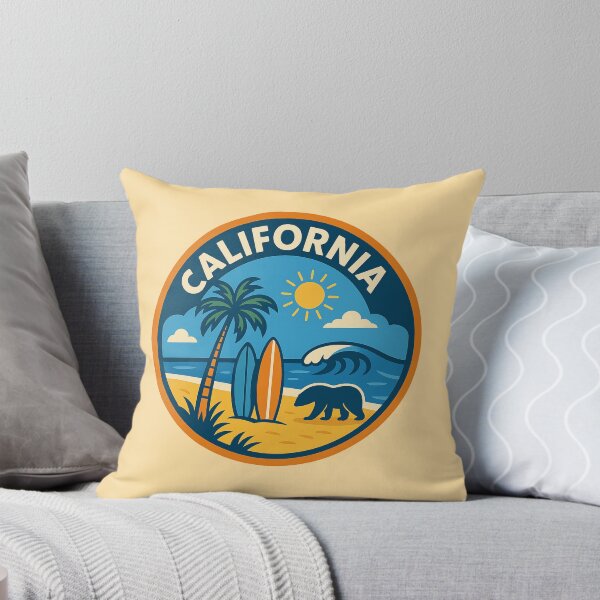 Item preview, California Golden Coast Surfing designed and sold by Fun Travel Art.