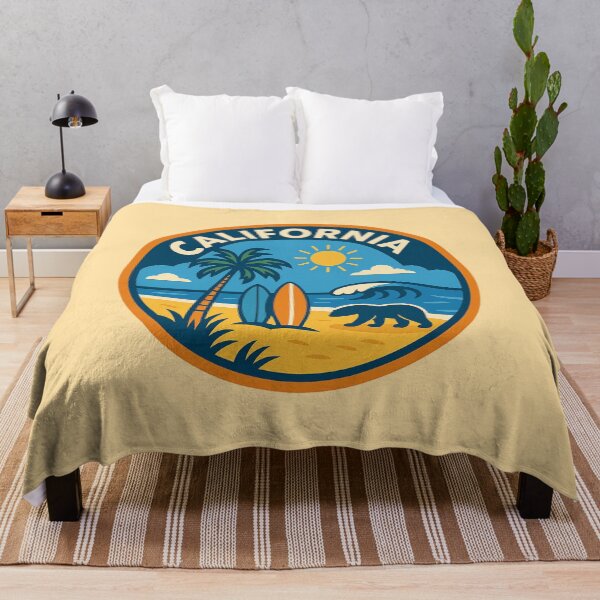 Item preview, California Golden Coast Surfing designed and sold by Fun Travel Art.