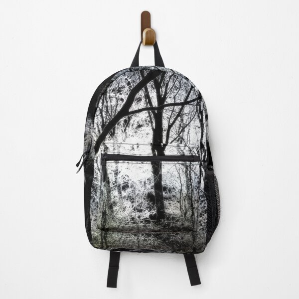 Item preview, Winter trees in fog, dark neon edit designed and sold by paulboizot.