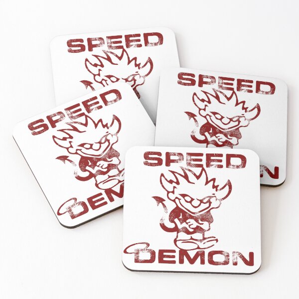 Item preview, Vintage retro logo speed demon design designed and sold by Unle4shed-Store.