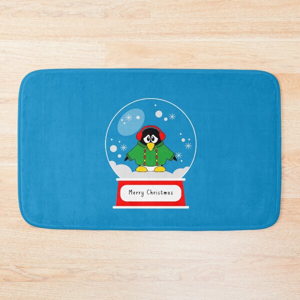 Item preview, Christmas Penguin Snowglobe designed and sold by Sartoris Art.