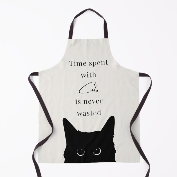 Item preview, Cat Quote Wall Art | Time Spent with Cats Print designed and sold by CuriousCherry.