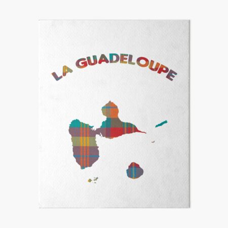 Aperçu de l'œuvre La Guadeloupe - madras créée et vendue par Gati.