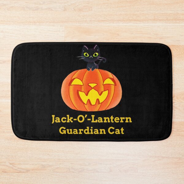 Item preview, Jack-O’-Lantern Guardian Cat designed and sold by LieveseyDievesey.