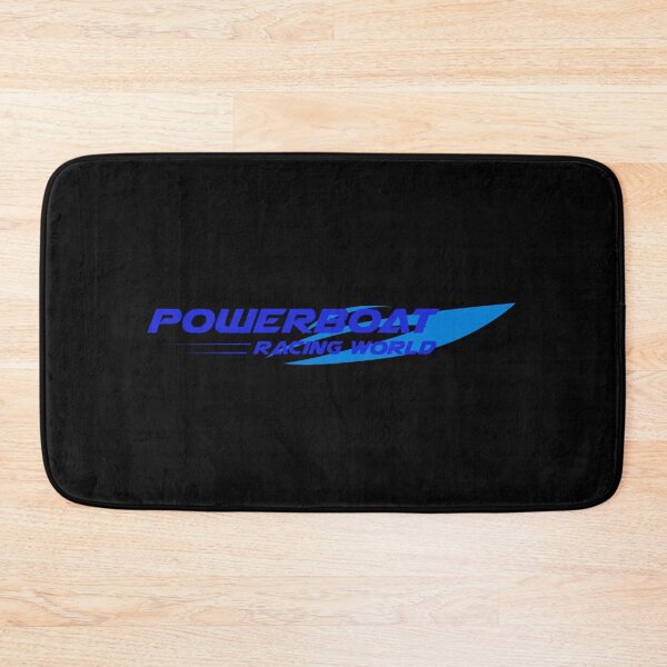 Item preview, Powerboat Racing World Blue designed and sold by ChristinasMess.