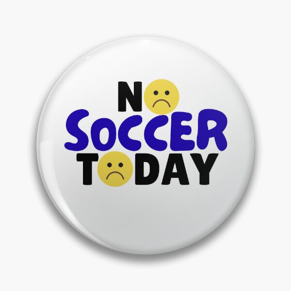 Artikelvorschau, Lustiges No Soccer Today Design, lustiger Fußballspieler entworfen und verkauft von LuxeGraphix.