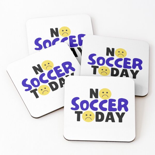 Item preview, Funny No Soccer Today design funny soccer player designed and sold by LuxeGraphix.