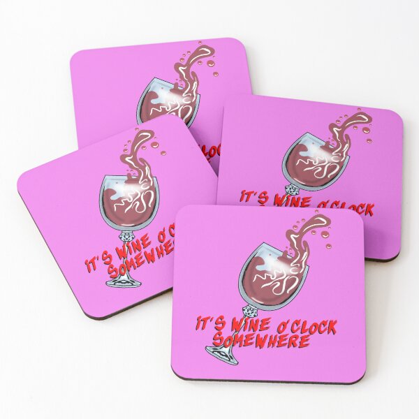 Item preview, It's Wine o'clock Somewhere designed and sold by TeeCeeCo.