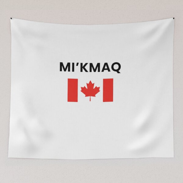 Item preview, Mi'kmaq Canada Canadian Flag Light-Color designed and sold by ArtbyDalliesAI.