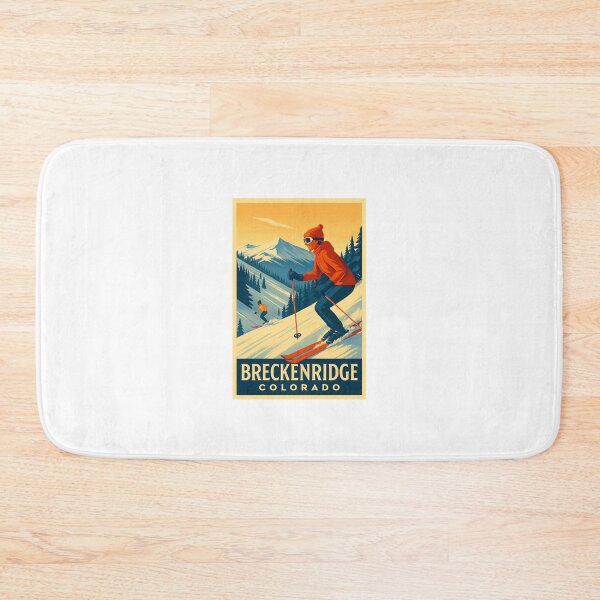 Item preview, Breckenridge Colorado Ski Vacation Poster designed and sold by Halifaxartguy.