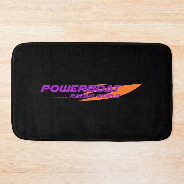 Item preview, Copy of Powerboat Racing World Neon Orange Purple designed and sold by ChristinasMess.